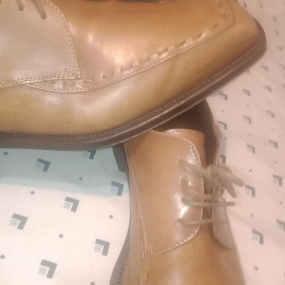 Antonio Maurizi Riviera Beige Antique Calf Leather Oxfords (Size 13 - Picture 7 of 14